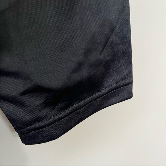 AND1 Men's Small Athletic Track Jacket Full Zip Black Gray Colorblock Athleisure - Picture 2 of 11
